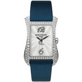Fake Patek Philippe Gondolo Serata 18kt White Gold Diamond Blue Ladies Watch 4972G