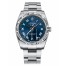 Fake Rolex Air-King White Gold Fluted Bezel Blue dial 114234 BLRO.