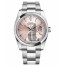 Fake Rolex Datejust 36mm Steel Domed Bezel Pink Dial 116200 PSO.