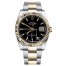 Fake Rolex Datejust 36mm Steel and Gold Black Dial 116233 BKSO.
