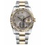 Fake Rolex Datejust 36mm Steel and Gold Grey Dial 116233 GRO.