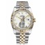 Fake Rolex Datejust 36mm Steel and Yellow Gold White Dial 116233 WAJ.
