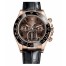 Fake Rolex Daytona Rose Gold Chocolate brown dial 116515 LNBR.