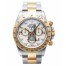 Fake Rolex Daytona Steel and Gold White dial 116523 WD.