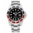 Fake Rolex GMT Master II White Gold Black Dial 116759 SARU.
