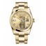 Fake Rolex Day Date Yellow Gold Champagne Dial 118208 CHDO.