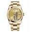 Fake Rolex Day Date Yellow Gold Champagne Dial 118208 CHSO.
