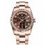 Fake Rolex Day Date Pink Gold Brown dial 118235 CHODRO.
