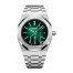 fake Audemars Piguet Royal Oak “Jumbo” Extra-Thin Platinum Green 15202PT.OO.1240PT.01