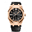 Replica Audemars Piguet Royal Oak 15500 Pink Gold/Black/Strap 15500OR.OO.D002CR.01