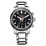 Imitation Chopard Grand Prix Black Dial Digital-Analog Chronograph Men's Watch