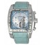 Imitation Chopard Two O Ten Steel Blue Chronograph Men's Watch