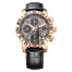 Imitation Chopard Mille Miglia Mens Rose Gold GMT Chronograph Watch