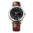 Imitation Chopard L.U.C Classic Black Dial Brown Leather Automatic Men's Watch