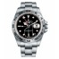 Fake Rolex Explorer II Stainless Steel Black dial 16570 BK.