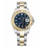 Fake Rolex Yacht-Master Stainless Steel Blue dial Ladies Watch 169623 B.