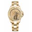 Fake Rolex Yacht-Master Yellow Gold Champagne dial Ladies Watch 169628 CH.