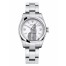 Fake Rolex Oyster Perpetual No Date Stainless Steel White dial Ladies watch 176200 WAIO.