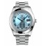Fake Rolex Day Date II President Platinum Ice blue concentric dial 218206 IBCRP.