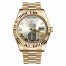 Fake Rolex Day Date II President Yellow Gold Silver dial 218238 SRP.