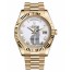 Fake Rolex Day Date II President Yellow Gold White dial 218238 WRP.