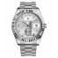 Fake Rolex Day Date II President White Gold Silver dial 218239 SDP.