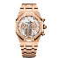 Replica Audemars Piguet Royal Oak Chronograph 38 Pink Gold/Silver 26315OR.OO.1256OR.01