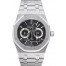 Replica Audemars Piguet Royal Oak Day-Date, Black Dial-Stainless Steel on Bracelet0