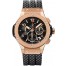 Hublot Big Bang Black Dial Black Rubber Mens Watch 301.PX.130.RX replica.