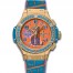 Hublot Big Bang Pop Art Yellow Gold Blue 341.VL.4789.LR.1207.POP15 Replica