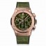 Hublot Classic Fusion Chronograph Green King Gold 45mm 521.OX.8980.LR