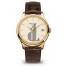 Patek Philippe Calatrava Ivory Dial 18kt Yellow Gold Brown Leather -001 5227J-001
