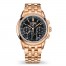 Patek Philippe Perpetual Calendar Chronograph Rose Gold / Black / Bracelet 5270/1R-001