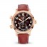 Patek Philippe Calatrava Pilot Travel Time Rose Gold / Brown 7234R-001