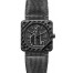 Carbon Fiber Phantom Bell & Ross Automatic 46mm Mens Watch BR 01-92 CARBON FIBER fake