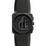 Phantom Bell & Ross Chronograph 42mm Mens Watch BR 03-94 PHANTOM fake