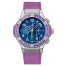 Fake Hublot Big Bang Pop Art Steel Purple Watch