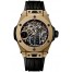 Fake Hublot Big Bang Tourbillon 5-Day Power Reserve Full Magic Gold Watch