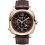 Fake Panerai Radiomir 1940 Chrono Monopulsante 8 days GMT Oro Rosso Mens Watc PAM00502