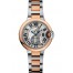 Cartier Ballon Bleu 33mm Steel And Pink Gold W2BB0023