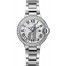 Cartier Ballon Bleu Silver Flinque Sunray Dial Ladies W4BB0016