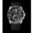 AAA quality Calibre De Cartier Diver Black Dial Rubber Mens Watch W7100056 replica.