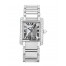 Cartier Tank Francaise Diamonds 18k White Gold Ladies WE100251 imitation