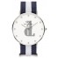 $85:Discounts Daniel Wellington Classy Glasgow Crystal Index NATO Strap Watch 34mm