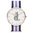 $85:Discounts Daniel Wellington Classic Trinity Round NATO Strap Watch 36mm