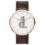 $89:Discounts Daniel Wellington Classic Bristol Leather Strap Watch 40mm
