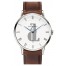 $99:Discounts Daniel Wellington Dapper St. Mawes Leather Strap Watch 38mm