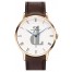 $99:Discounts Daniel Wellington Dapper Bristol Leather Strap Watch 38mm