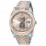 imitation Rolex Datejust RLX126331SND Sundust Diamond Dial Steel and 18 Everose Gold Watch RLX126331SNDJ