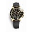 Rolex Cosmograph Daytona yellow gold 116518LN Black set diamonds Dial